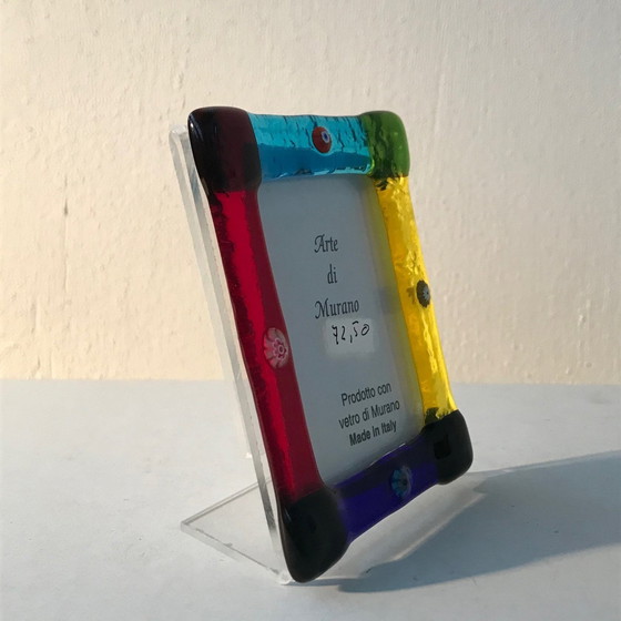 Image 1 of Murano Glas Geblazen Fotolijstje