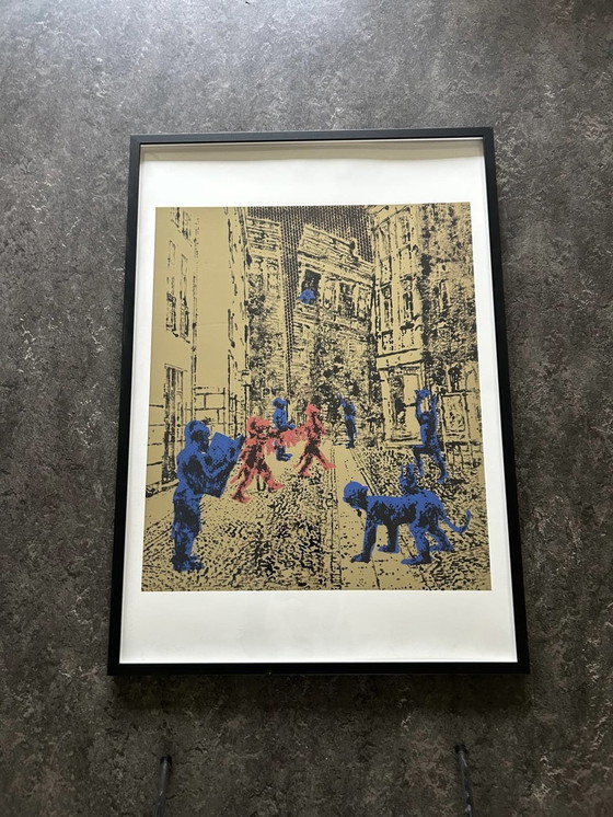 Image 1 of Jörg Immendorff - Stadsgezichten (Motief 1)