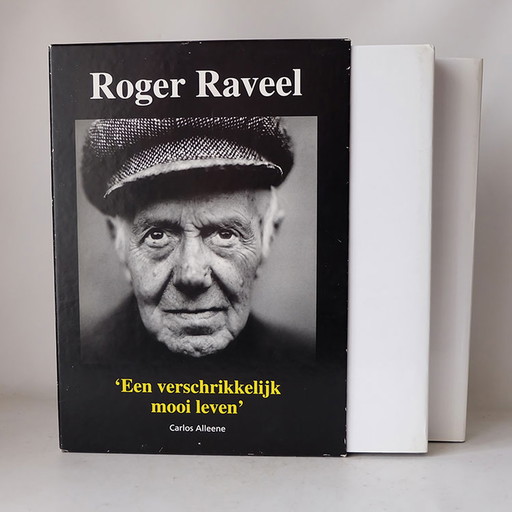 Roger Raveel - Een verschrikkelijk mooi leven. 2 boeken in cassette.