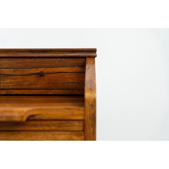 Image 1 of Vintage palissander secretaire van Borge Hansen voor Riis Antonsen, Denemarken 1950