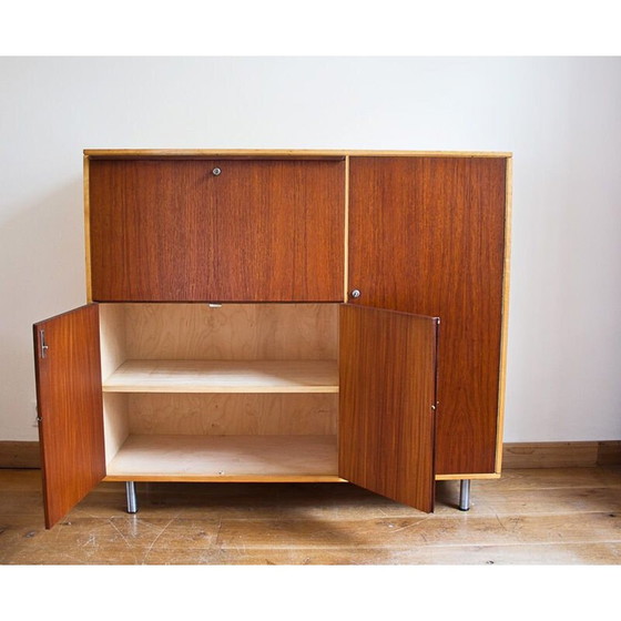 Image 1 of Vintage teakhouten secretaire van Cees Braakman