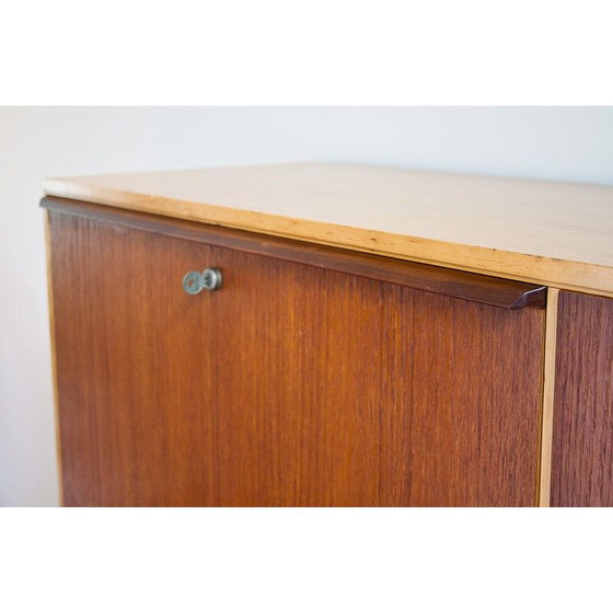 Image 1 of Vintage teakhouten secretaire van Cees Braakman