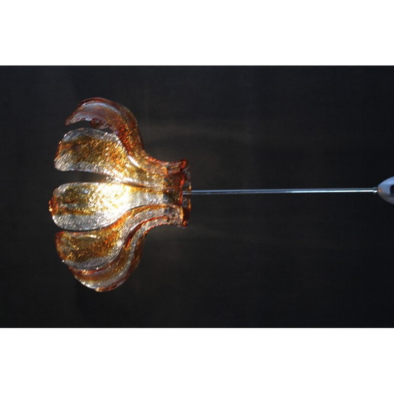 Image 1 of Vintage Murano glazen kroonluchter van Carlo Nason voor Mazzega, Italië 1970