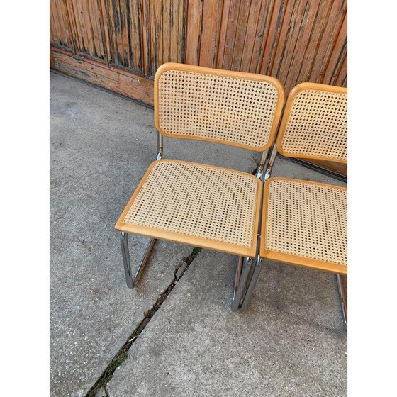 Image 1 of Paar Mid Century Cesca stoelen van Marcel Breuer