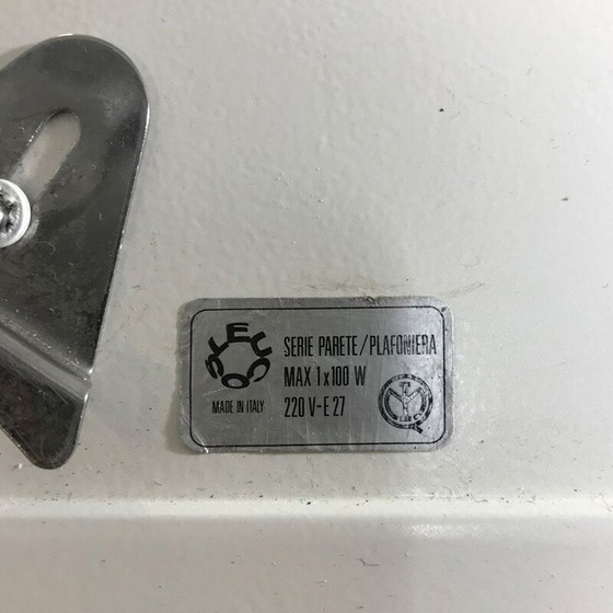 Image 1 of Vintage wandlampen Leucos, 1960 Murano glas