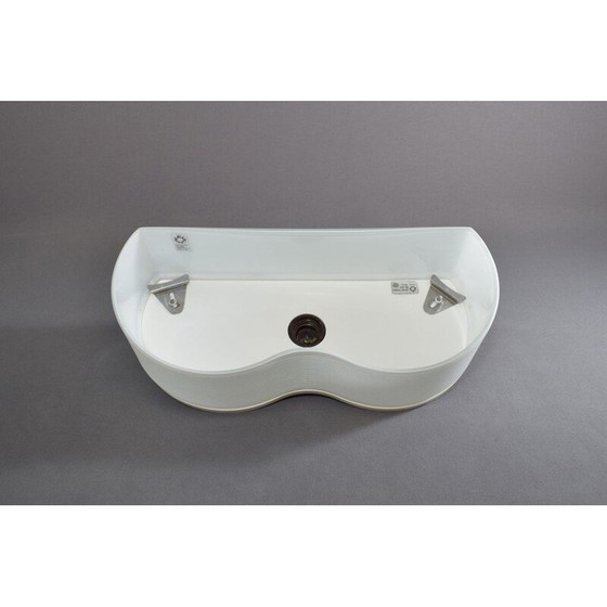 Image 1 of Vintage wandlampen Leucos, 1960 Murano glas