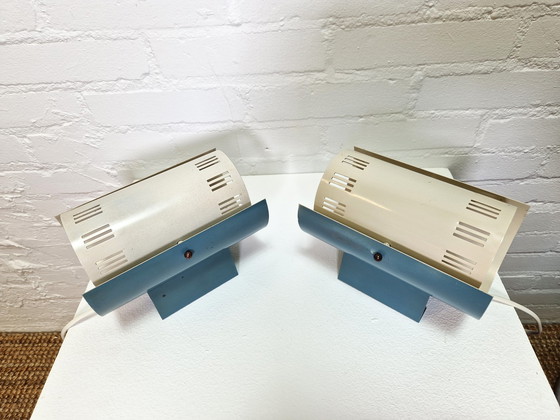 Image 1 of Pair of Philips NX45 Wall Lights, Louis Kalff