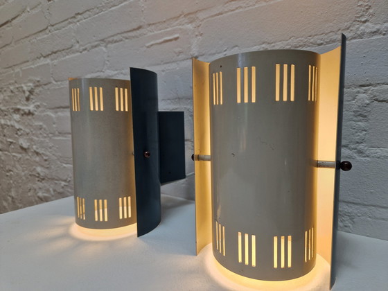 Image 1 of Pair of Philips NX45 Wall Lights, Louis Kalff