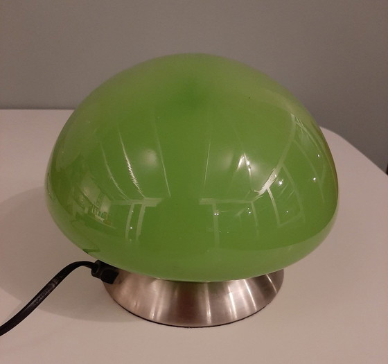 Image 1 of Space Age Groene Mushroom Lamp