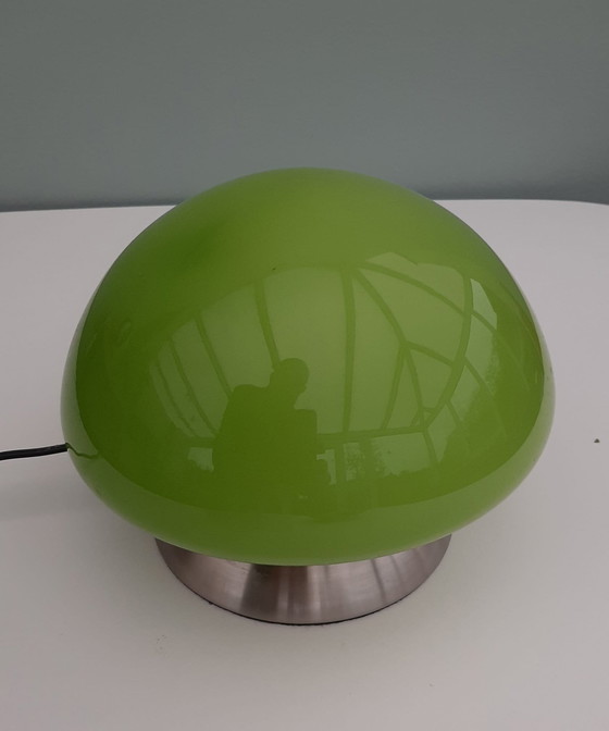 Image 1 of Space Age Groene Mushroom Lamp