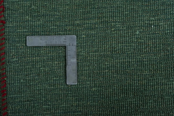 Image 1 of Handgeknoopt Gabbeh nomadisch tapijt - 189 X 121 cm - Natuurlijk groen