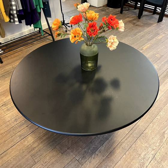 Image 1 of Aime Té Franky eettafel zwart rond