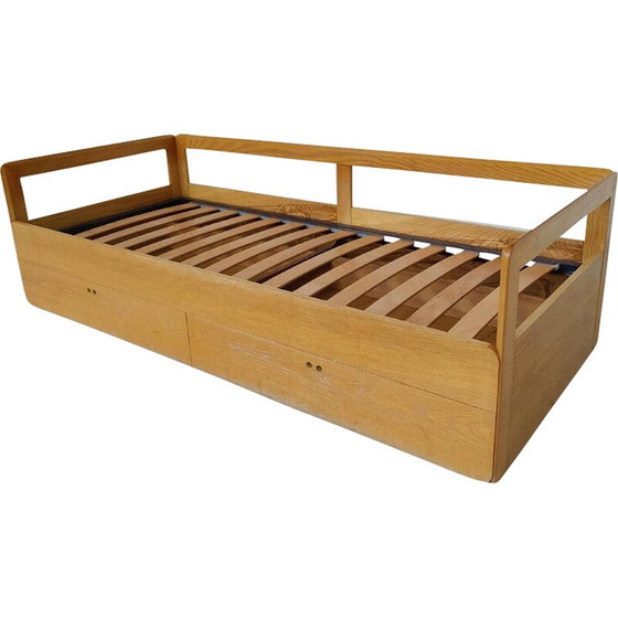 Image 1 of Vintage daybed met laden van Derk Jan de Vries, Italië 1960