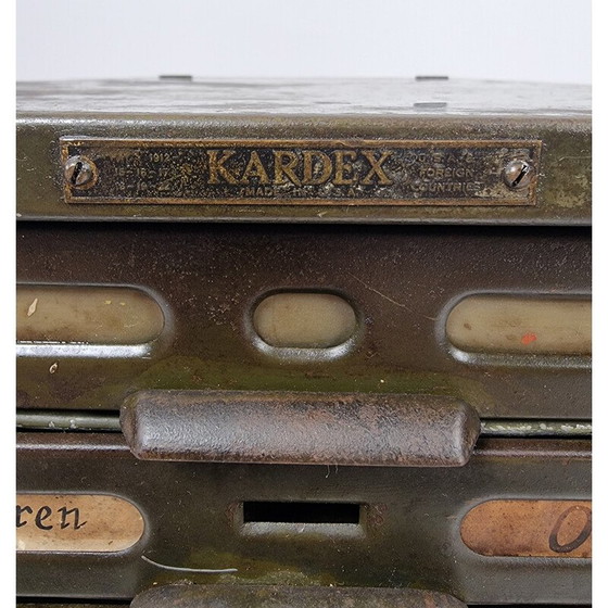 Image 1 of Vintage archiefkast van Kardex, jaren 1960