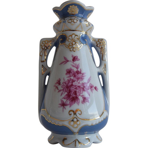 Vintage porseleinen vaas van Royal Dux, 1960