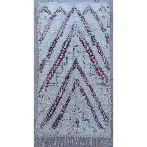 Vintage Berber vloerkleed Beni ouarain
