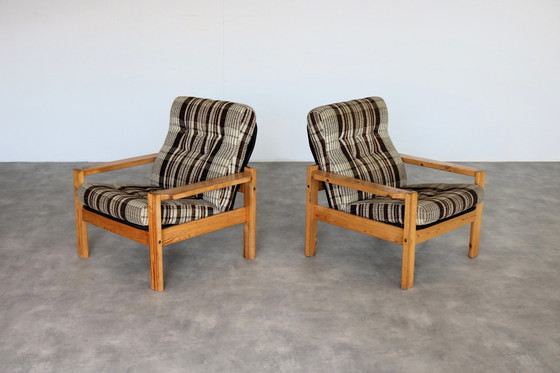 Image 1 of 2X Vintage Zweedse Fauteuils