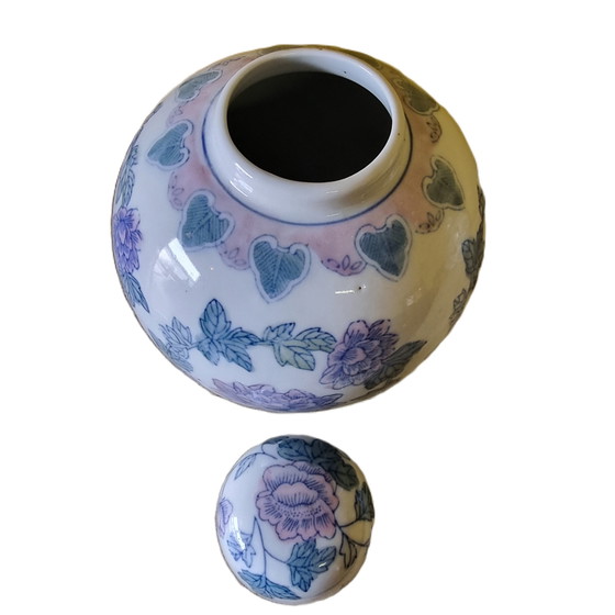 Image 1 of Vintage Chinese Keramieken Gemberpot 20Ste Eeuw