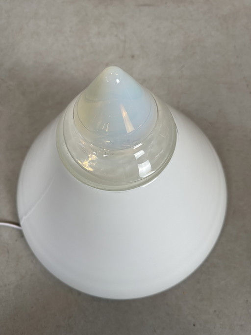 Vintage LEUCOS kegel plafondlamp