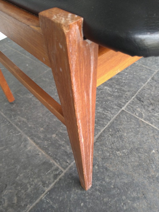 Image 1 of Scandinavische eetkamerstoelen Teak