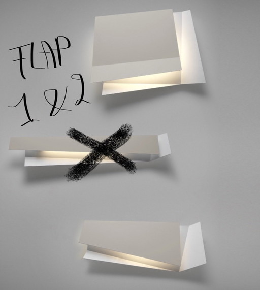 Foscarini Flap 1 En Flap 2 ( Elk 2 Stuks)