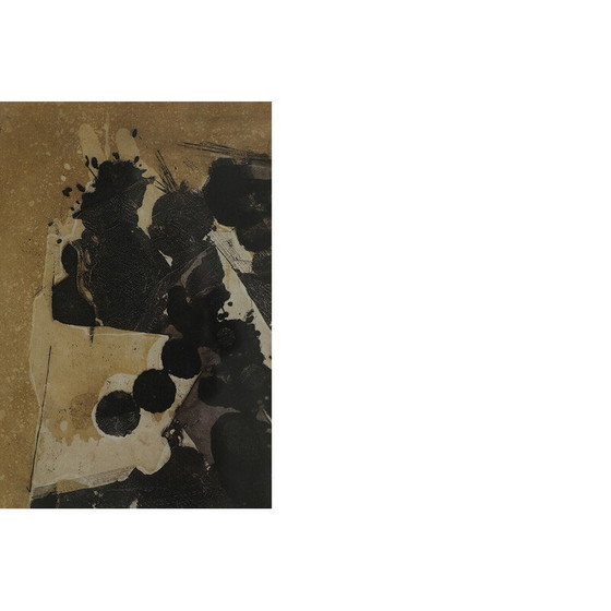 Image 1 of Vintage schilderij van Thormod Larsen, 1961