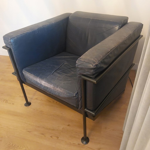 Harvink Fauteuil, Donkerblauw