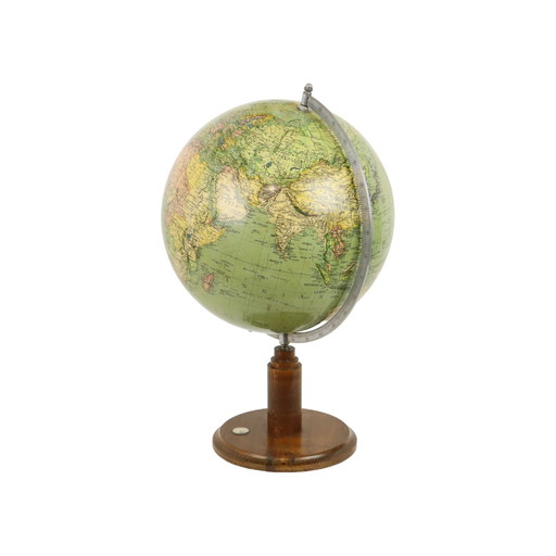 Vintage Wereldbol Globe met Kompas