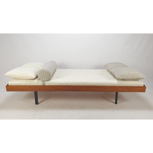 Mid century teak dagbed, Nederland 1960