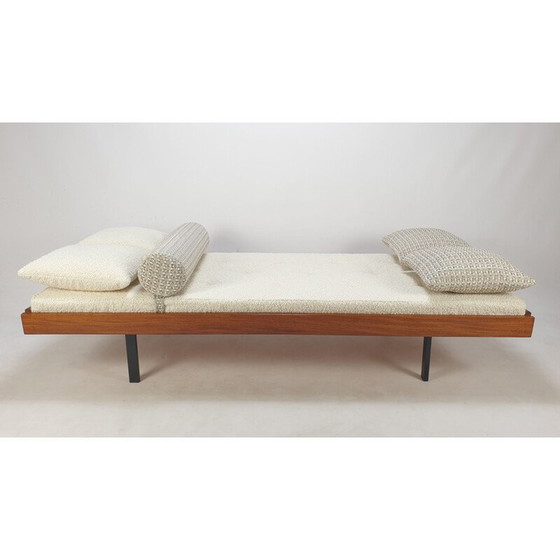 Image 1 of Mid century teak dagbed, Nederland 1960