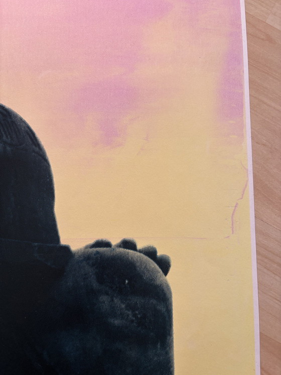 Image 1 of Originele Zeefdruk Van Egyptische Farao