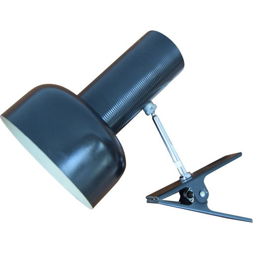 Vintage verstelbare tafellamp in gelakt en verchroomd metaal van Josef Hurka voor Napako, Tsjecho-Slowakije 1960