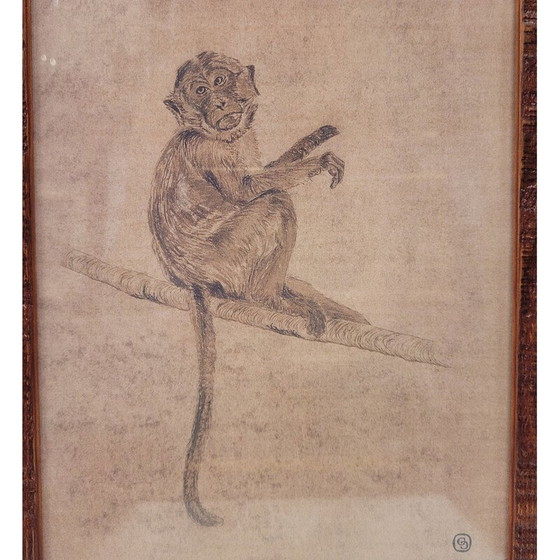 Image 1 of Vintage schilderij voor Roche Bobois, Frankrijk