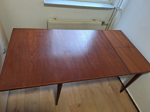 Mid-Century Uitschuifbare Eettafel