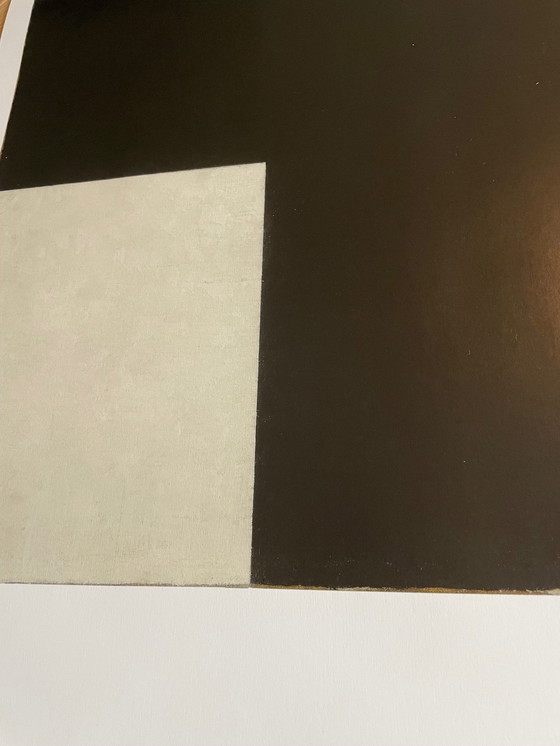 Image 1 of Kazimir Malevitj (1879-1935), Zwart en wit. Suprematistische compositie, Copyright Kazimir Malevitj, Zweden 2023 Mom/2004/97