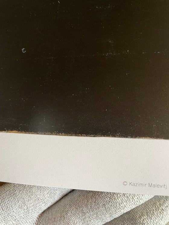 Image 1 of Kazimir Malevitj (1879-1935), Zwart en wit. Suprematistische compositie, Copyright Kazimir Malevitj, Zweden 2023 Mom/2004/97