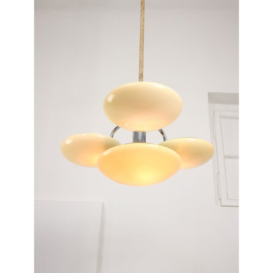 Image 1 of Vintage Art Deco cluster kroonluchter, jaren 1930