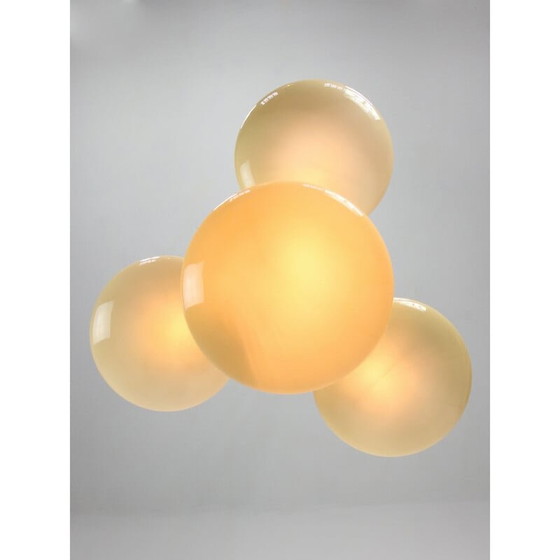 Image 1 of Vintage Art Deco cluster kroonluchter, jaren 1930