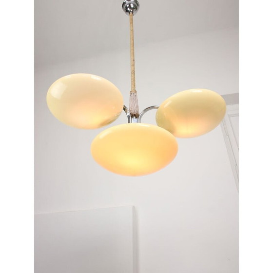 Image 1 of Vintage Art Deco cluster kroonluchter, jaren 1930