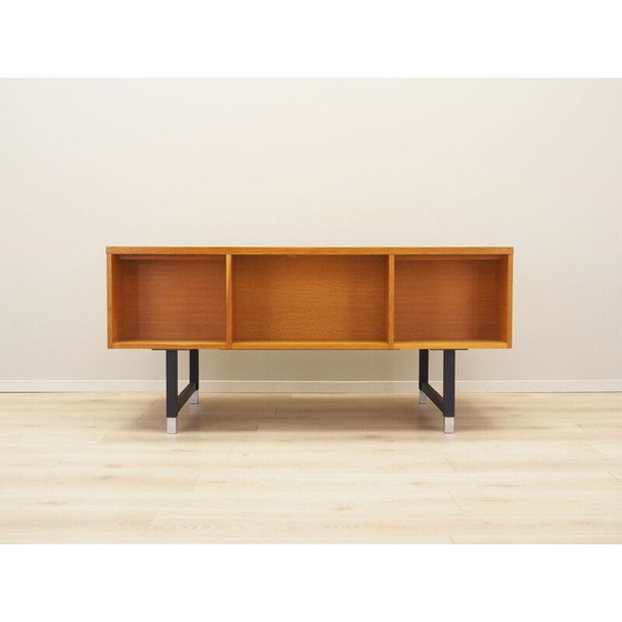 Image 1 of Essenhouten bureau, Deens ontwerp, jaren 1970, fabrikant: Eigil Petersens Møbelfabrik