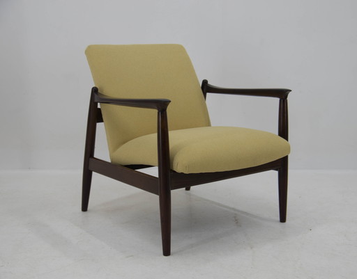 Edmund Homa Model GFM 64 Beuken Fauteuil 1960, Gerestaureerd