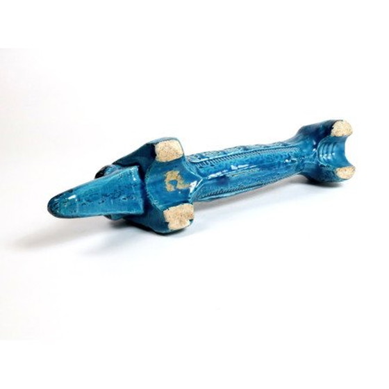 Image 1 of Rimini Blu Dachshund Figure By Bitossi