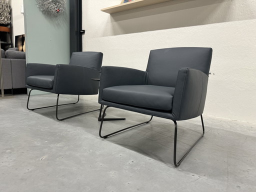 2 Design On Stock Tumbler Fauteuils Leer 