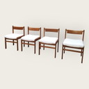 4x Mid Century chairs