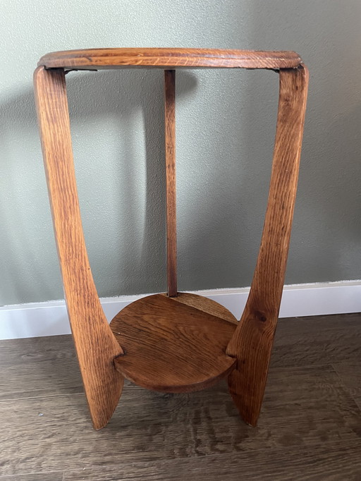 Plantentafeltje Amsterdamse School  art deco