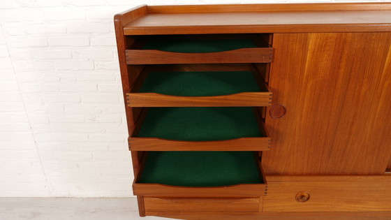 Image 1 of Vintage Highboard | Schuifdeuren