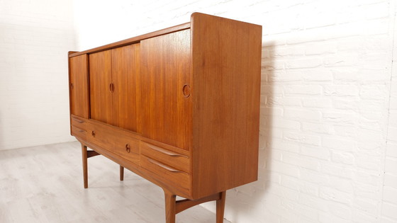 Image 1 of Vintage Highboard | Schuifdeuren