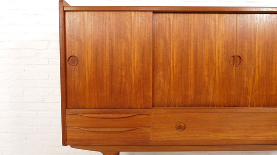 Image 1 of Vintage Highboard | Schuifdeuren