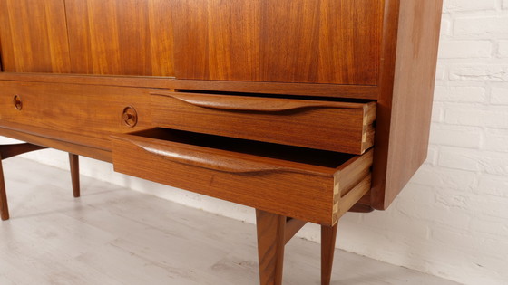 Image 1 of Vintage Highboard | Schuifdeuren