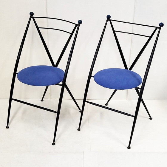 Image 1 of Paar vintage stoelen, 1980